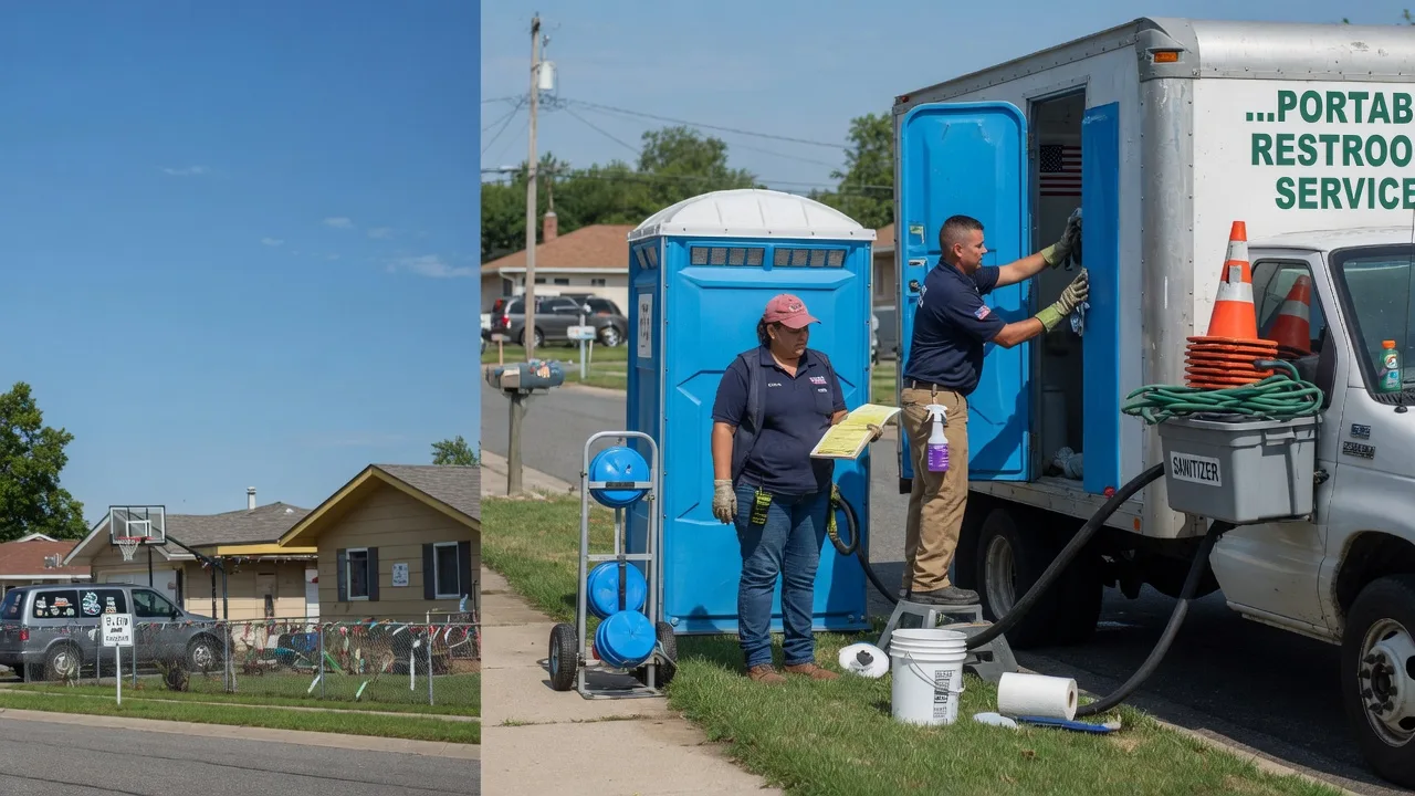 Portable Toilet Rental in Polk City, IA near me